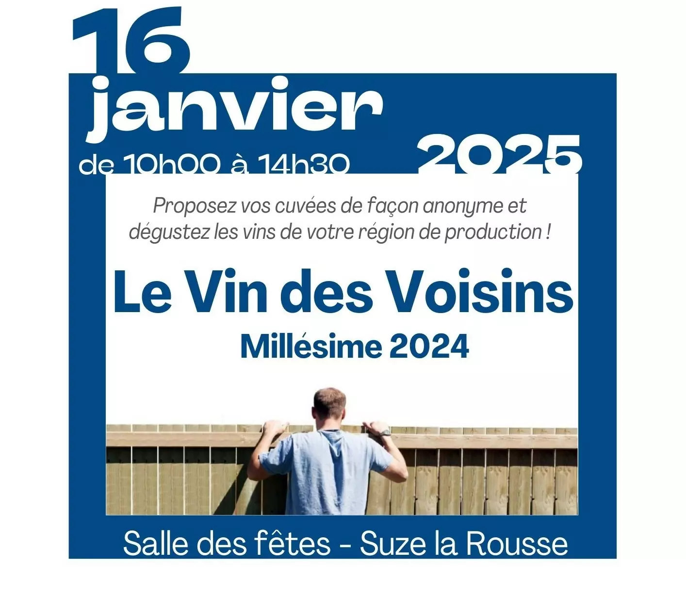 Vin des voisins édition 2025 - Présentation du Millésime 2024