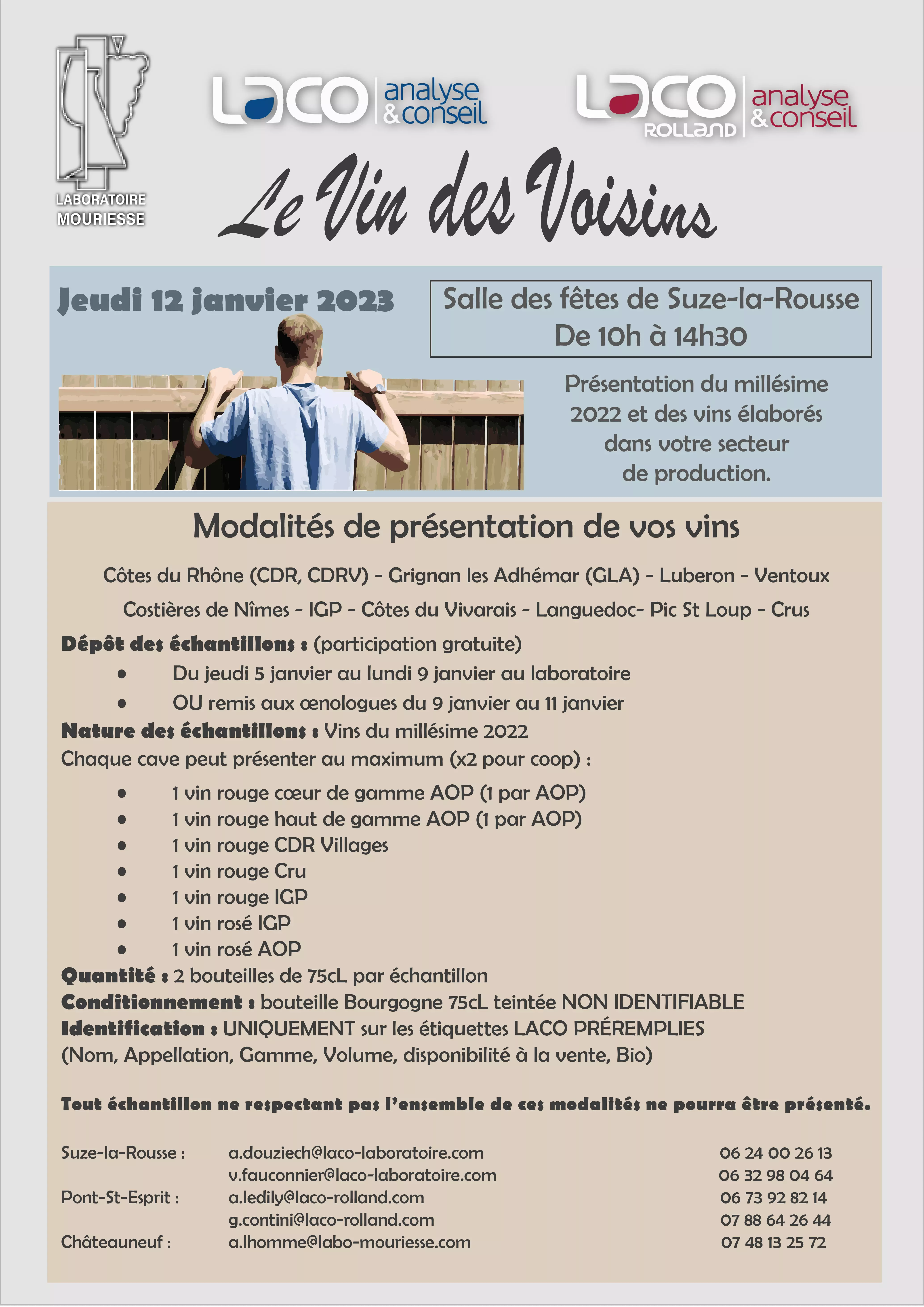 Modalités Vin des Voisins